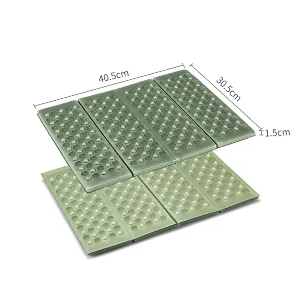 Sezut Portabil XPE Egg Nest Folding Cushion Army Green - imagine 4