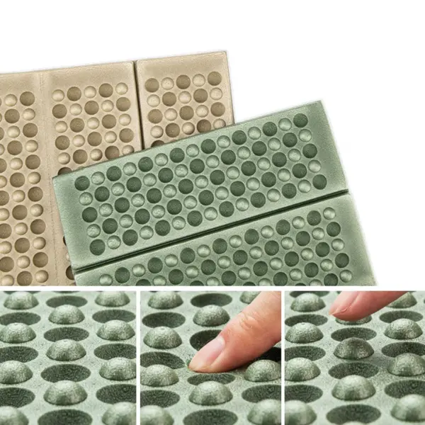 Sezut Portabil XPE Egg Nest Folding Cushion Army Green - imagine 3