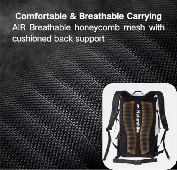 Rucsac Drumetii Hydrogen 30L + 5L Brown - imagine 3
