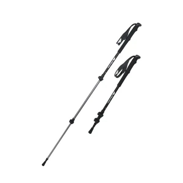 Set 2 Bete Trekking Black Aluminiu 62-135cm