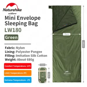 Sac de Dormit LW180 Mini Verde