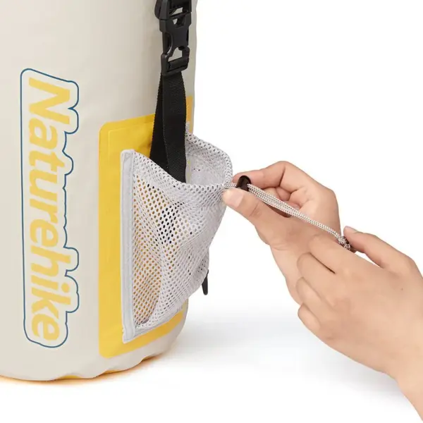 Rucsac Rezistent la Apa 25L Drybag Yellow - imagine 2