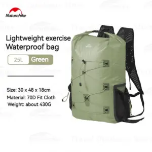 Rucsac Impermeabil Lightweight 25l Green