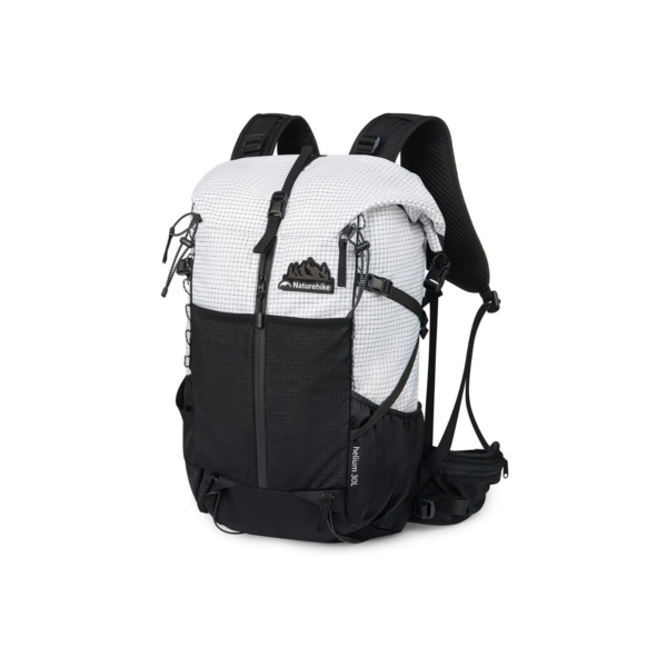 Rucsac Drumetii Hydrogen 30L + 5L Alb & Negru