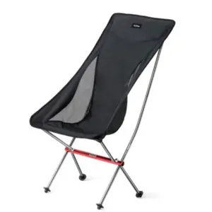 Scaun Portabil si Pliabil YL06 Moon Chair Negru