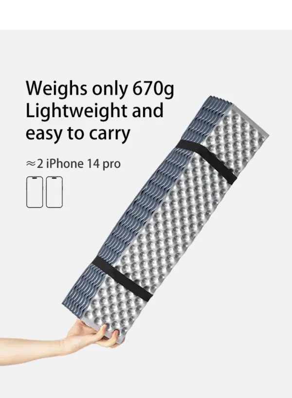 Saltea Spuma R2.2 Rezistent la Umezeala Grey Blue - imagine 13