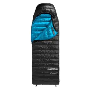 Sac de Dormit CW400 Mummy 85% Down Pene Gasca Negru