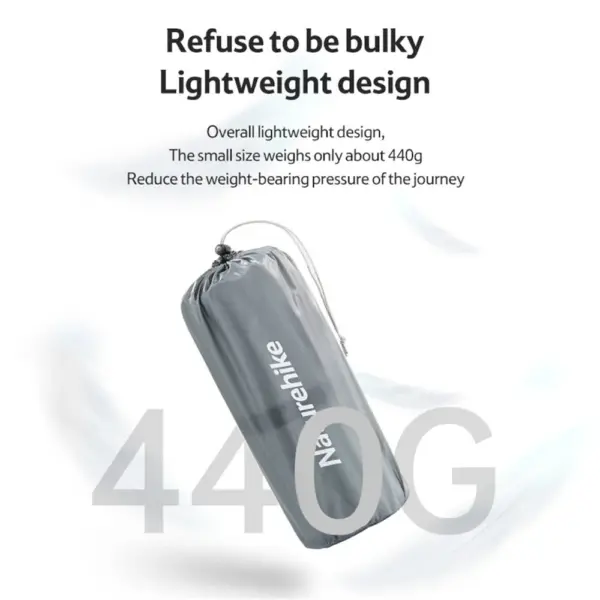 Saltea de Dormit Mumie R5.8 Ultra Light Silver / Brown - imagine 4
